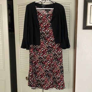 Dress and cardigan set